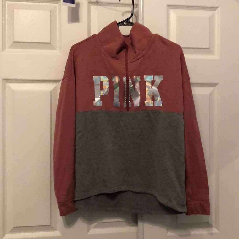 VS Pink Half Zip